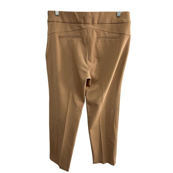 Rafaella Studio Petite Womens Tan Dress Pants Size 10P - Picture 2 of 10